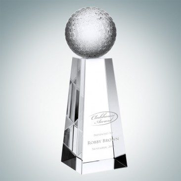 Crystal Tennis Trophy .