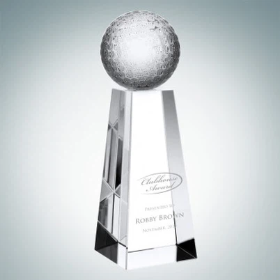 Crystal Tennis Trophy .
